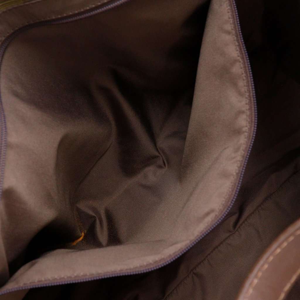 Chanel New Travel Line Nylon Tote Brown Very good condition - Box View