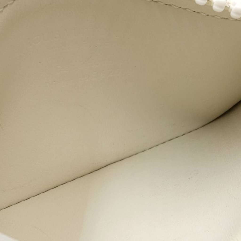 Louis Vuitton Monogram Empreinte Pochette Cles White Leather Very good - Model View