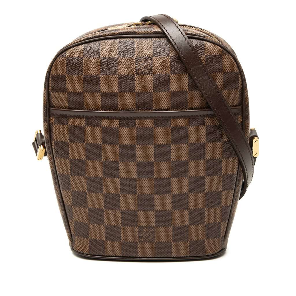 Louis Vuitton Damier Ebene Ipanema PM Brown Very good - Front View