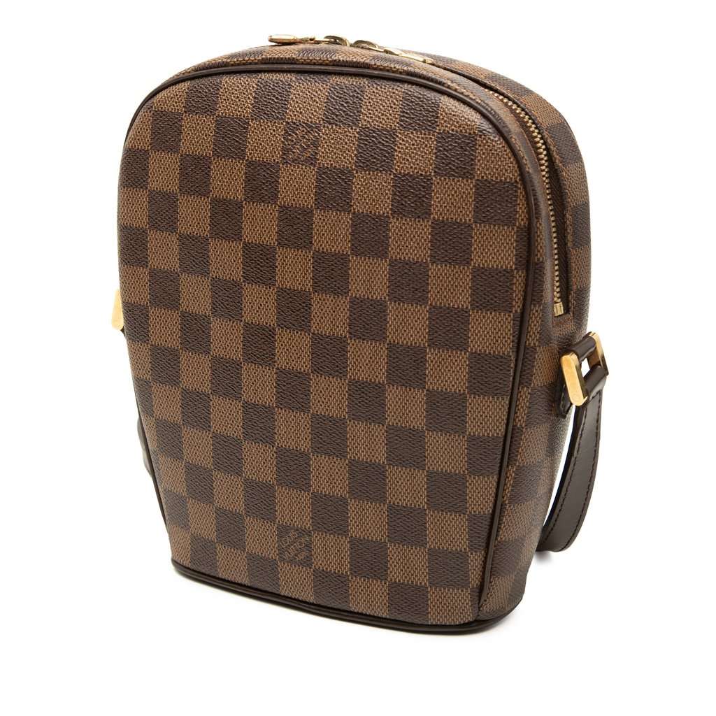 Louis Vuitton Damier Ebene Ipanema PM Brown Very good - Back View