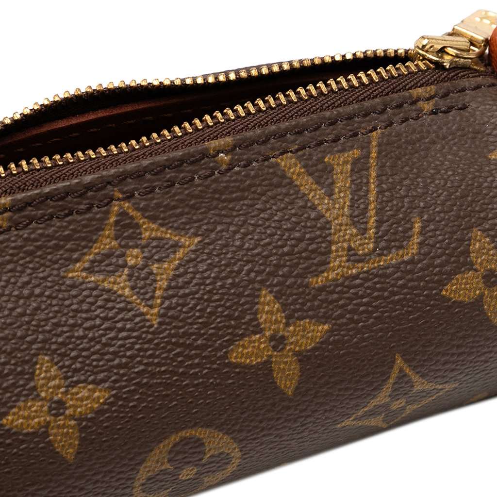 Louis Vuitton Monogram Papillon Pochette Brown Very good condition - Box View