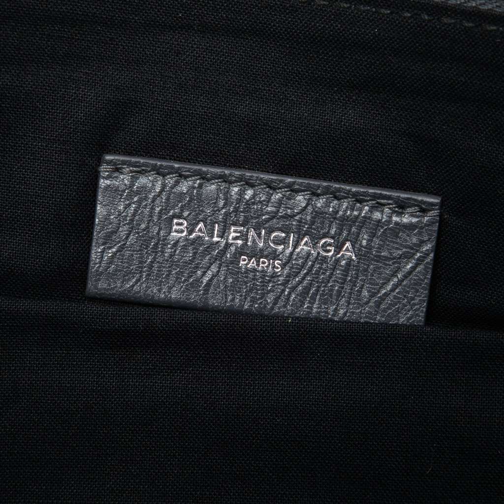 Balenciaga Lambskin Motocross Classic Zip Around Flat Clutch MultiColor Leather Very good - Box View