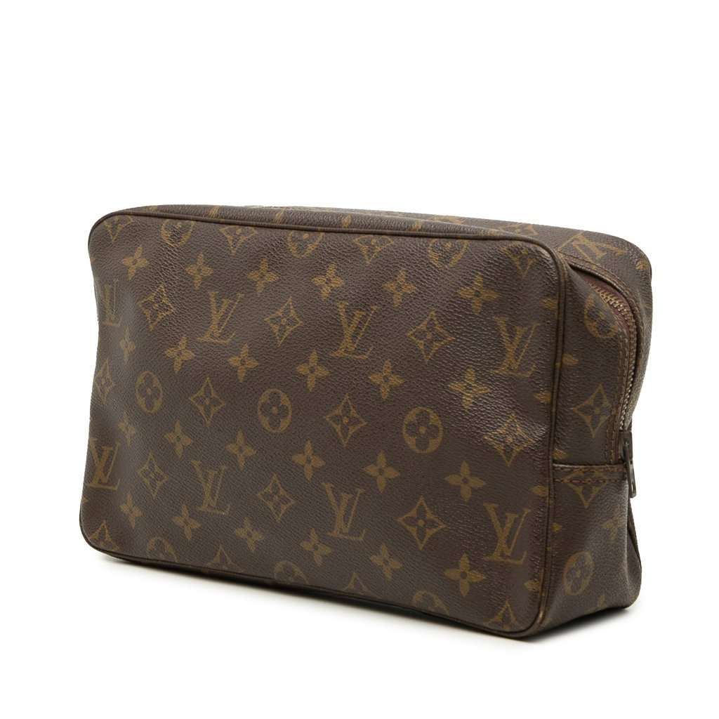 Louis Vuitton Monogram Trousse Toilette 28 Brown Very good condition - Back View
