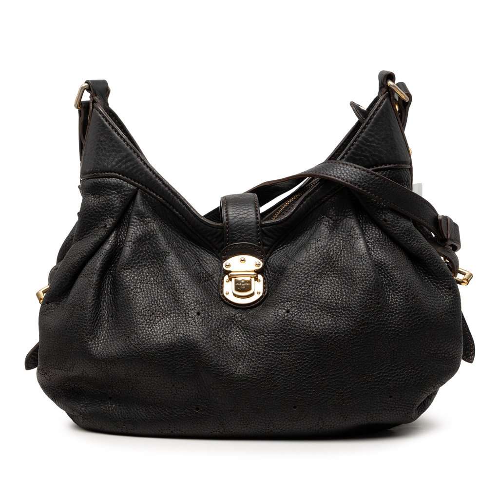 Louis Vuitton Monogram Mahina XS Black Leather Good - Front View