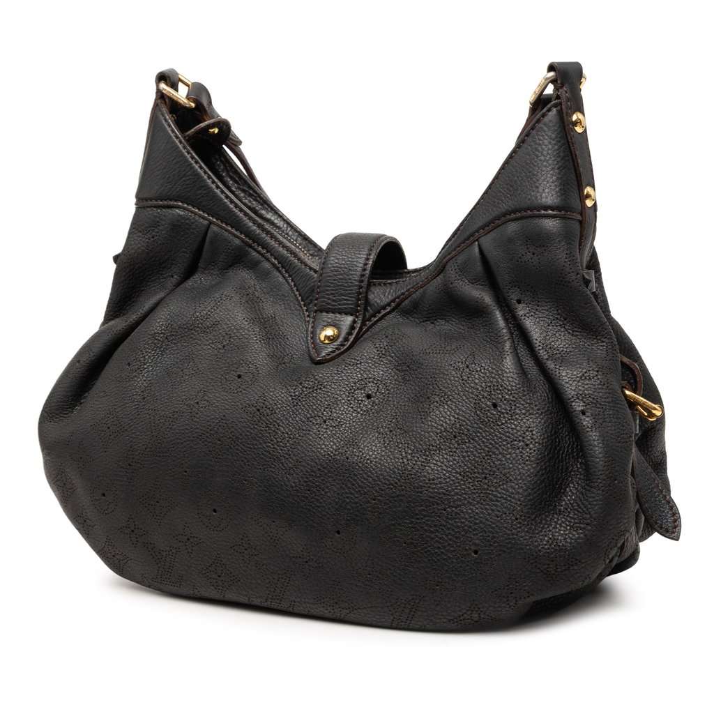 Louis Vuitton Monogram Mahina XS Black Leather Good - Back View