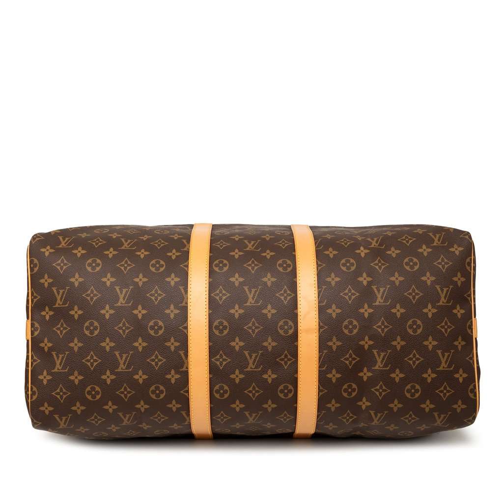 Louis Vuitton Monogram Keepall Bandouliere 55 Brown Very good condition - Inside View