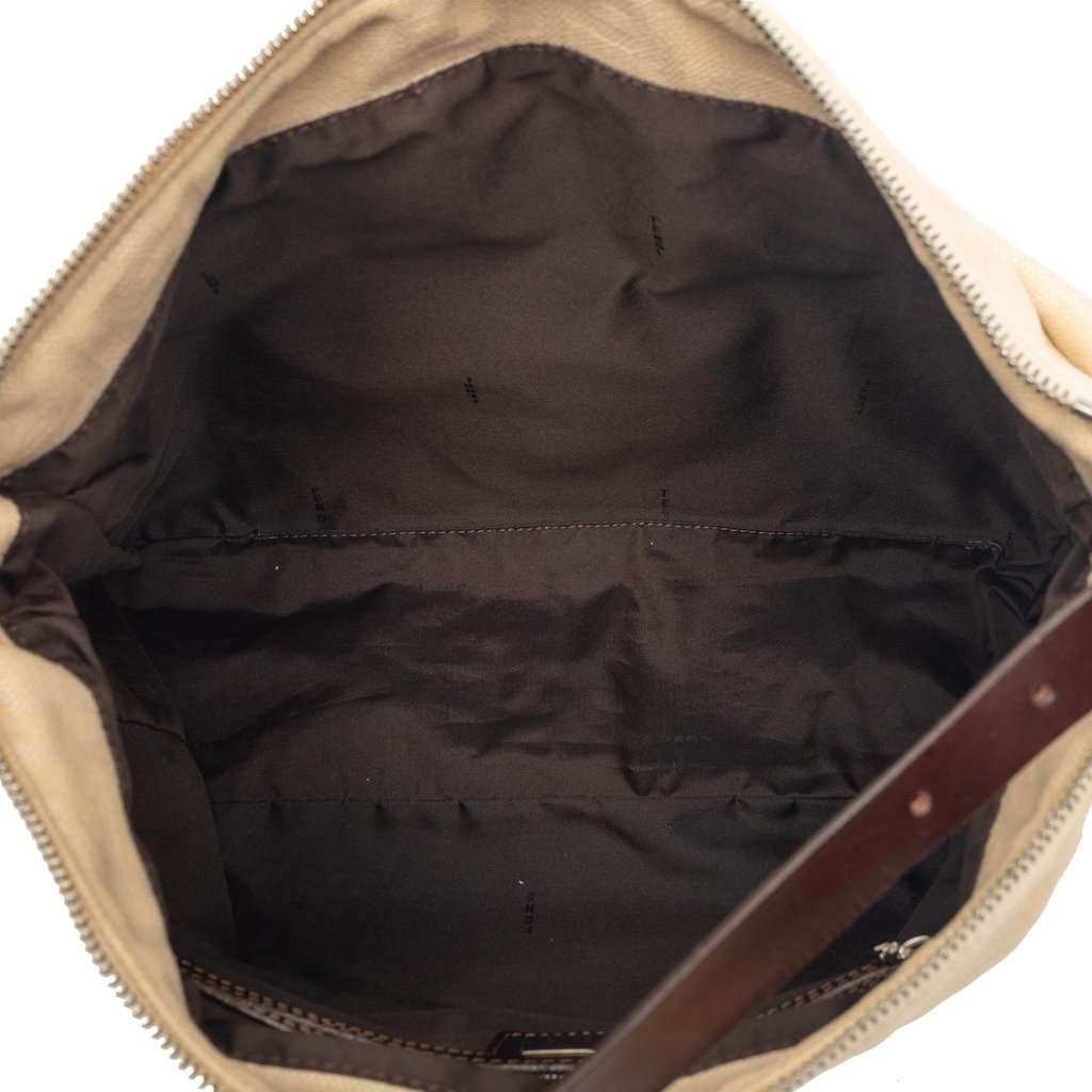 Fendi Zucca Canvas Shoulder Bag Brown Very good condition - Model View