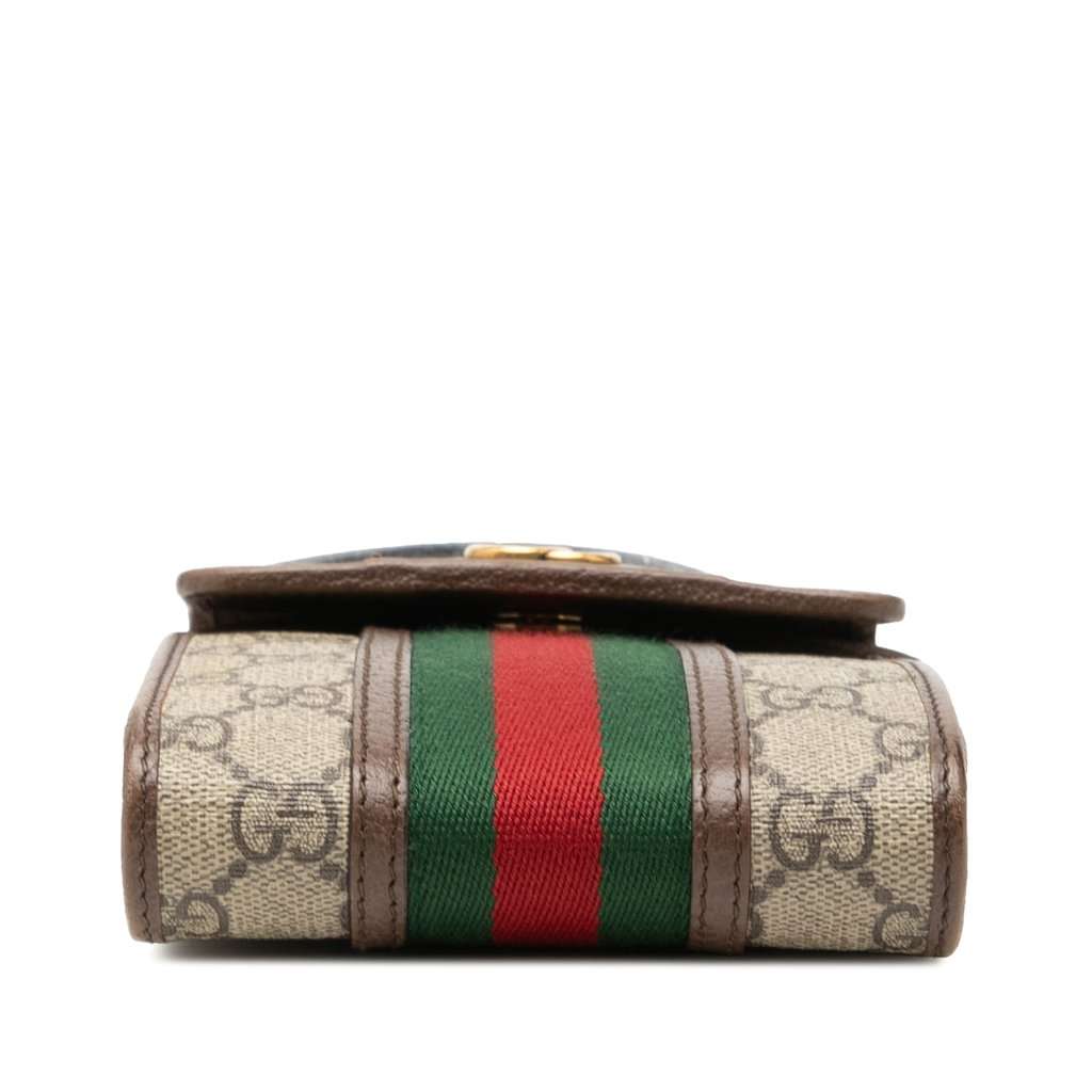 Gucci Mini GG Supreme Web Ophidia Crossbody Beige Very good condition - Inside View
