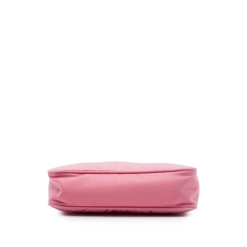 Prada Mini Tessuto Re Edition 2000 Shoulder Bag Pink Good - Inside View