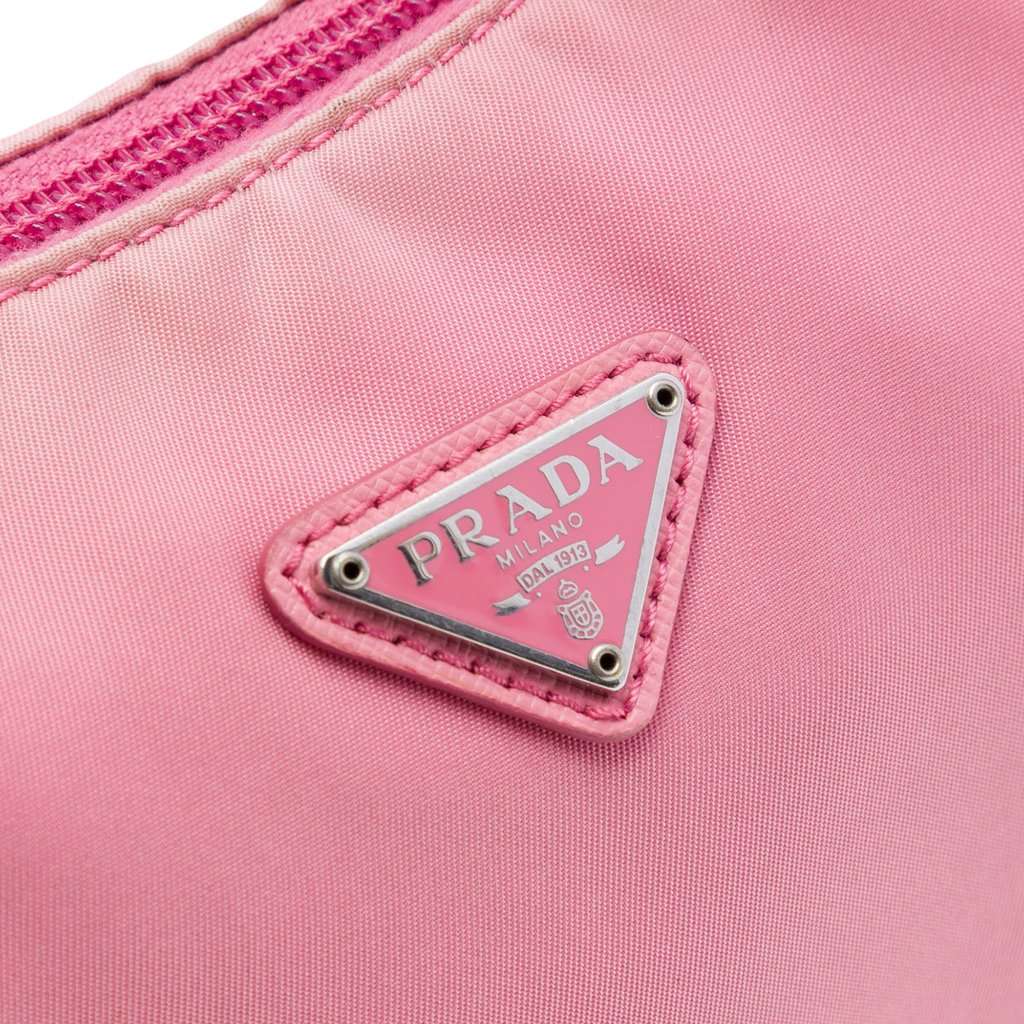 Prada Mini Tessuto Re Edition 2000 Shoulder Bag Pink Good - Box View