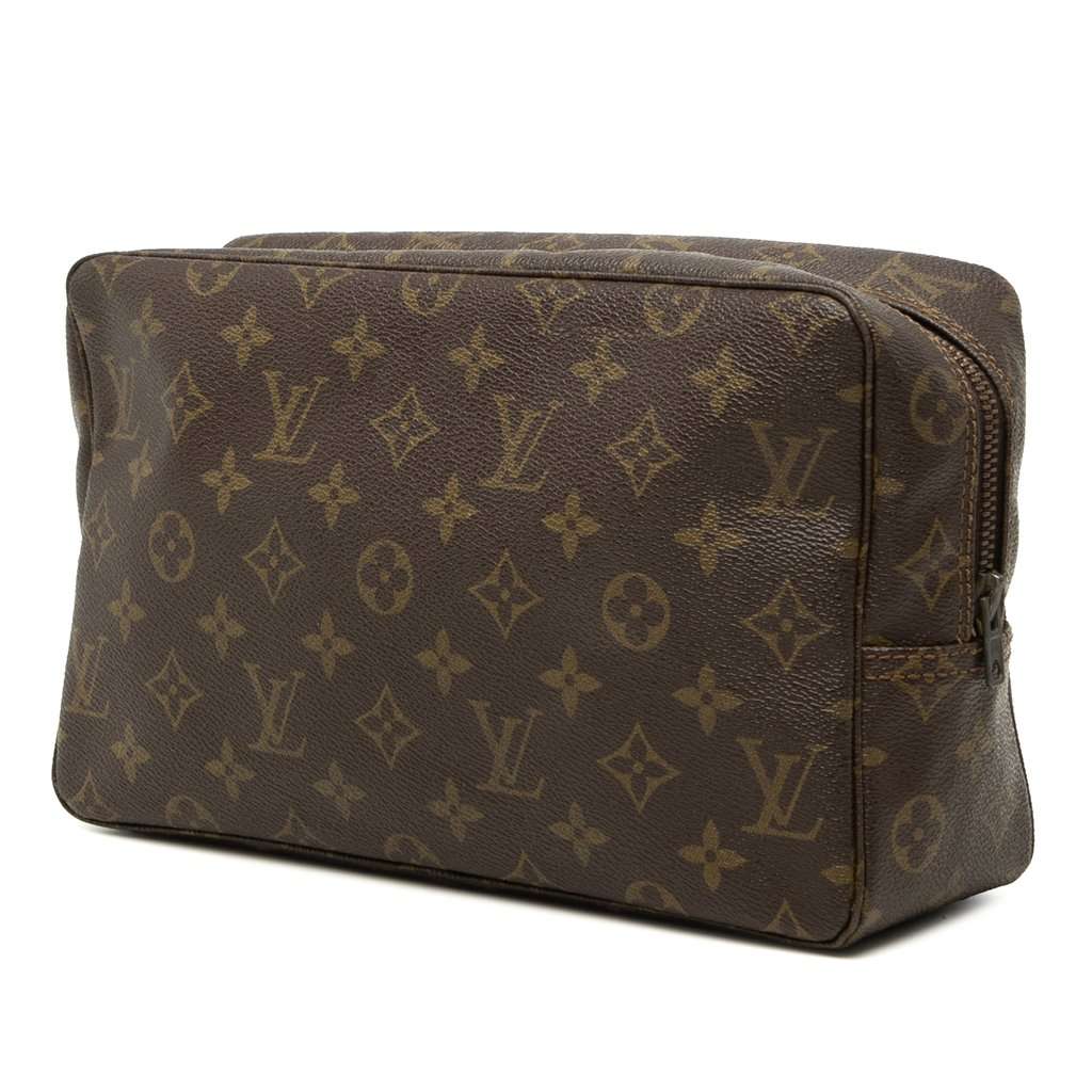 Louis Vuitton Monogram Trousse Toilette 28 Brown Very good - Back View