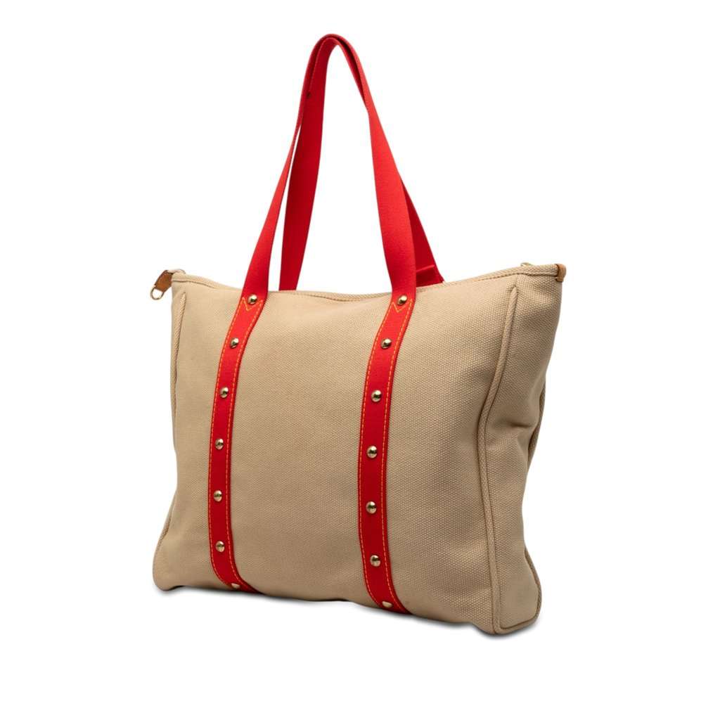 Louis Vuitton Antigua Cabas GM Beige Very good condition - Back View