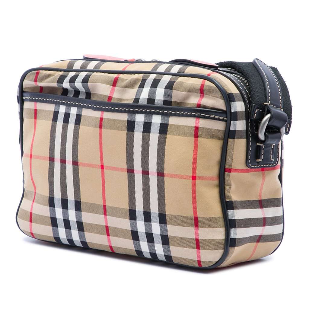 Burberry House Check Canvas Paddy Crossbody Beige Very good condition - Inside View