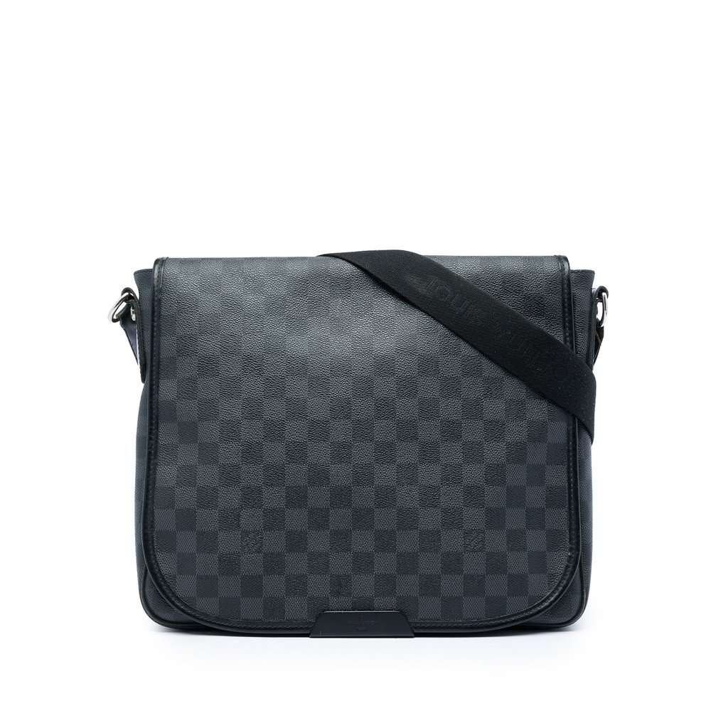 Louis Vuitton Damier Graphite Daniel MM Black Very good condition - Front View