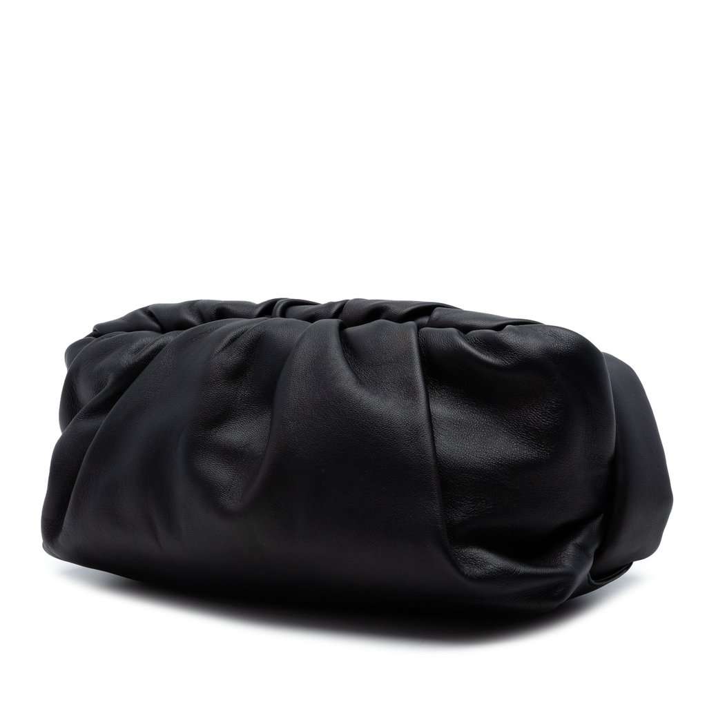 Bottega Veneta Calfskin The Body Pouch Belt Bag Black Leather Very good condition - Back View