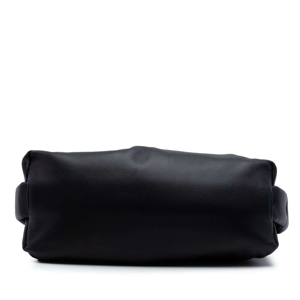 Bottega Veneta Calfskin The Body Pouch Belt Bag Black Leather Very good condition - Inside View
