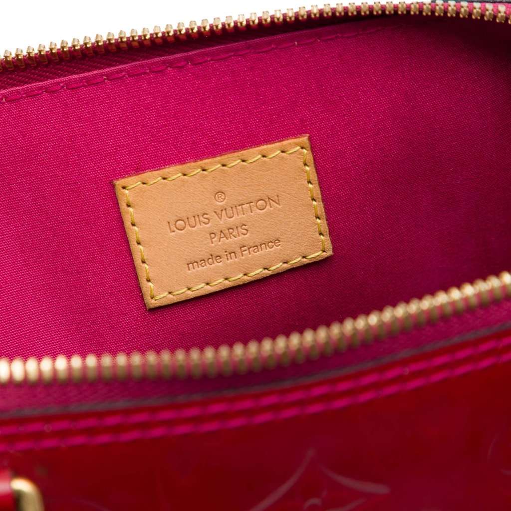 Louis Vuitton Monogram Vernis Alma PM Pink Leather Very good condition - Box View