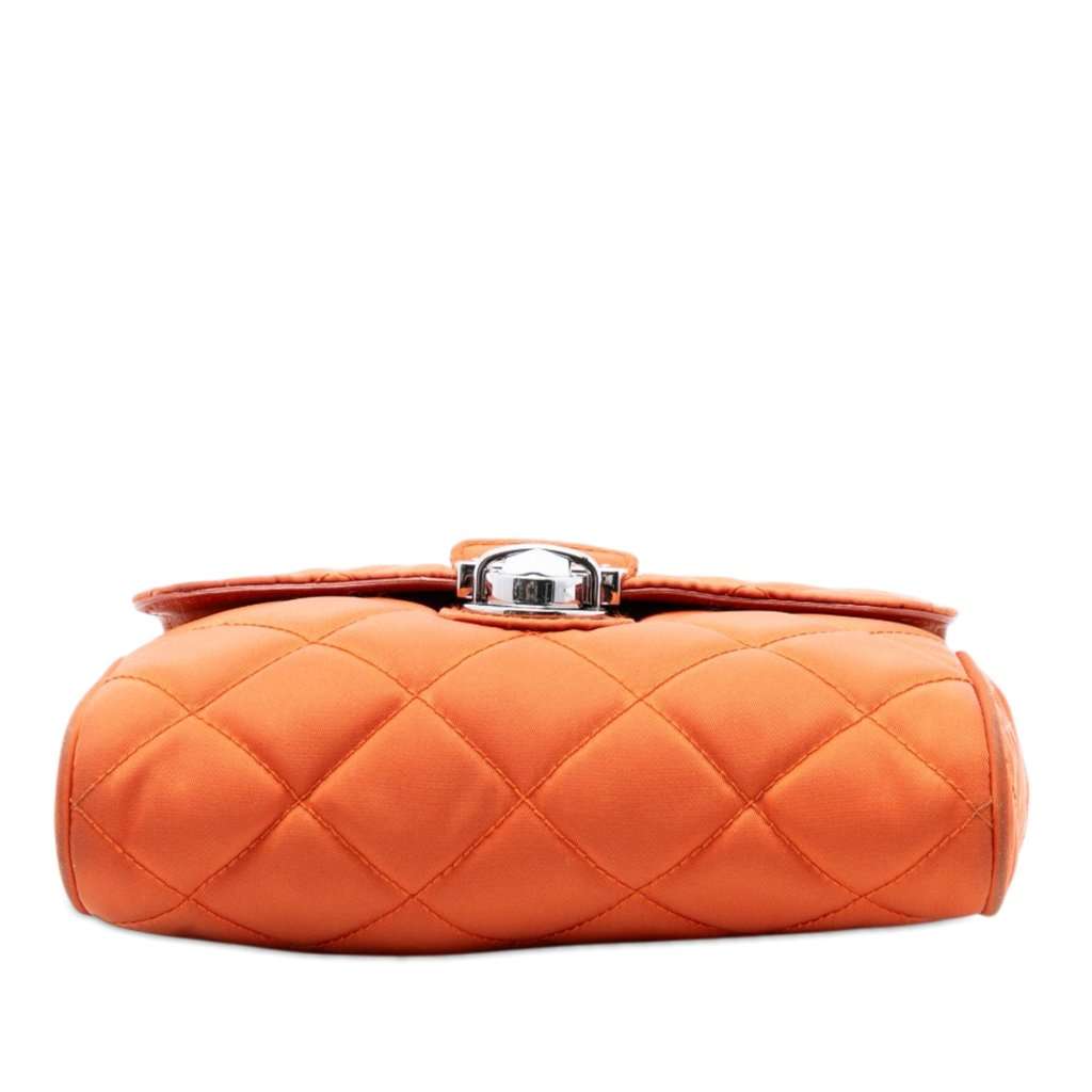 Prada Impuntu Tessuto Chain Crossbody Orange Very good condition - Inside View