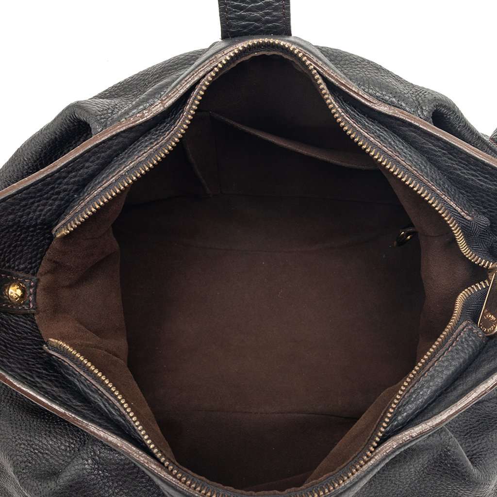 Louis Vuitton Monogram Mahina XS Black Leather Very good condition - Model View