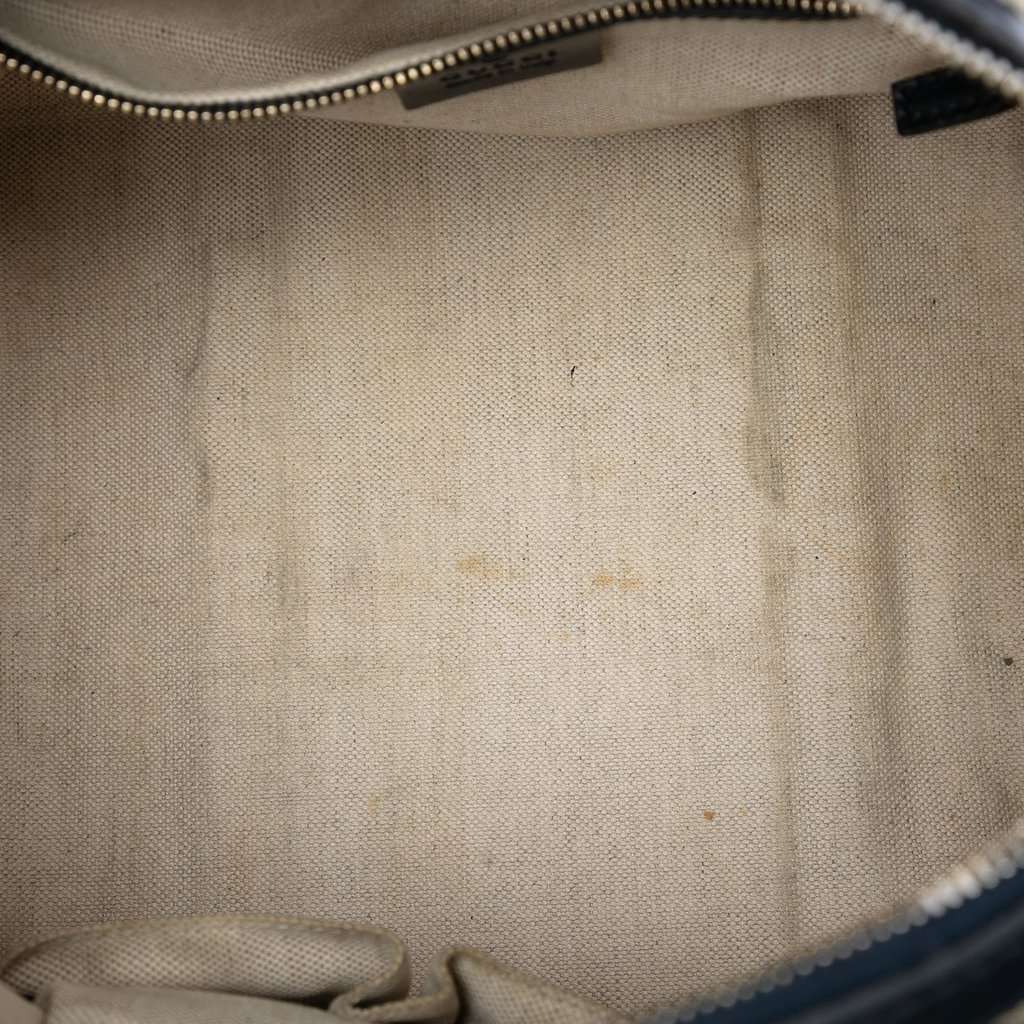 Gucci Medium GG Canvas Web Joy Boston Bag Beige Very good - Model View