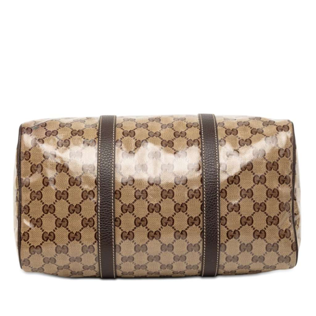 Gucci Medium GG Crystal Joy Boston Bag Beige Very good - Inside View