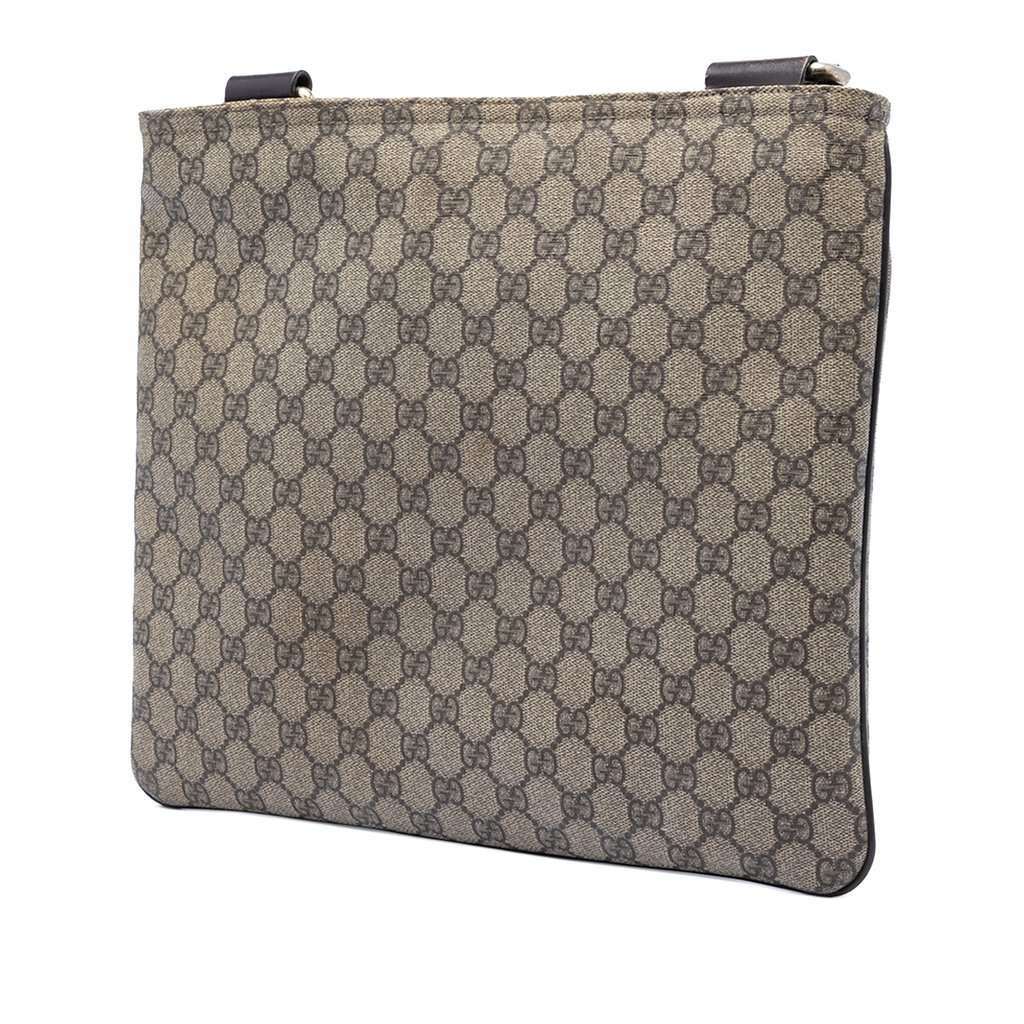 Gucci GG Supreme Crossbody Beige Very good - Back View