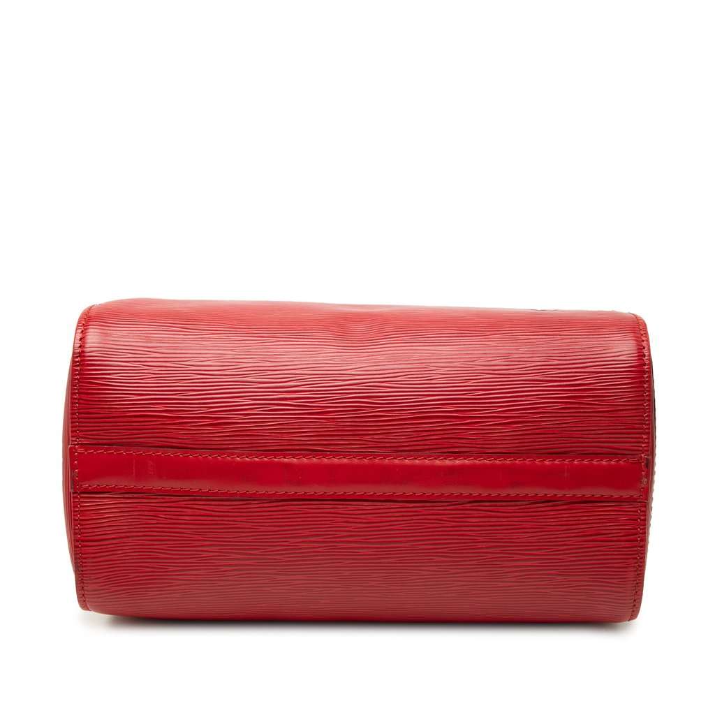 Louis Vuitton Epi Speedy 25 Red Leather Very good condition - Inside View