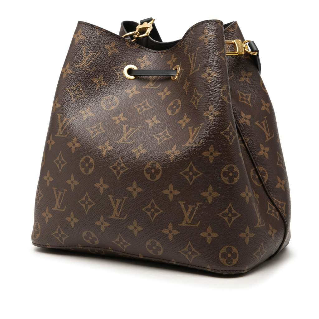 Louis Vuitton Monogram Neonoe MM Brown Very good - Back View