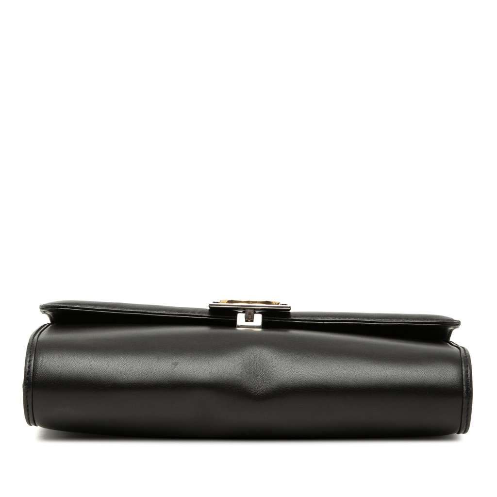 Gucci Calfskin Linea Matisse Interlocking G Crossbody Black Leather Very good condition - Inside View