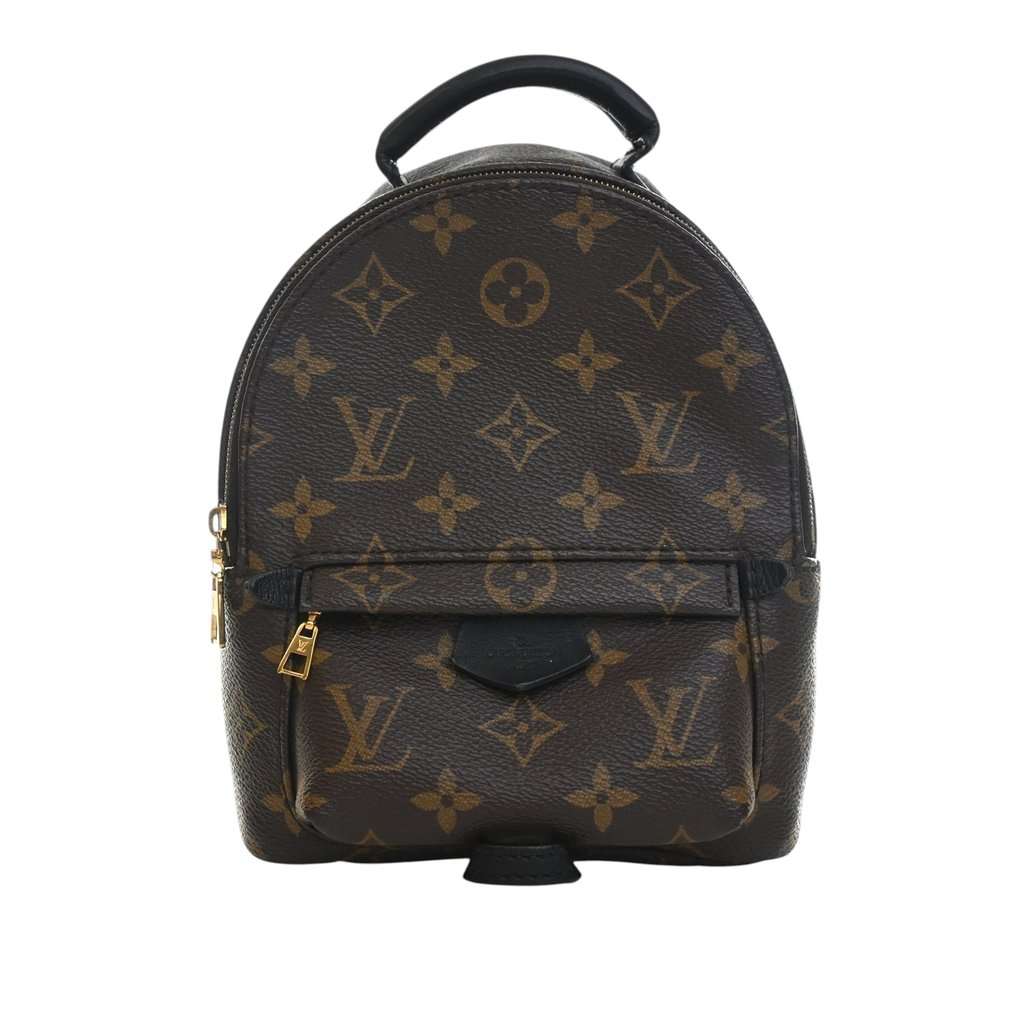 Louis Vuitton Monogram Mini Palm Springs Brown Very good condition - Front View