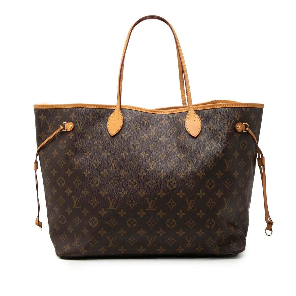 Louis Vuitton Monogram Neverfull GM Brown Very good condition - Front View