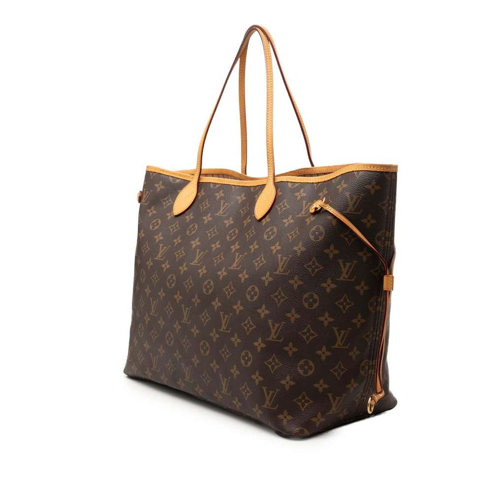 Louis Vuitton Monogram Neverfull GM Brown Very good condition - Back View