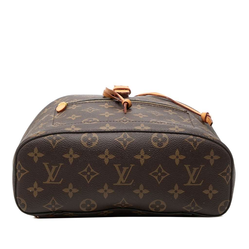Louis Vuitton Monogram Montsouris Brown Good condition - Inside View
