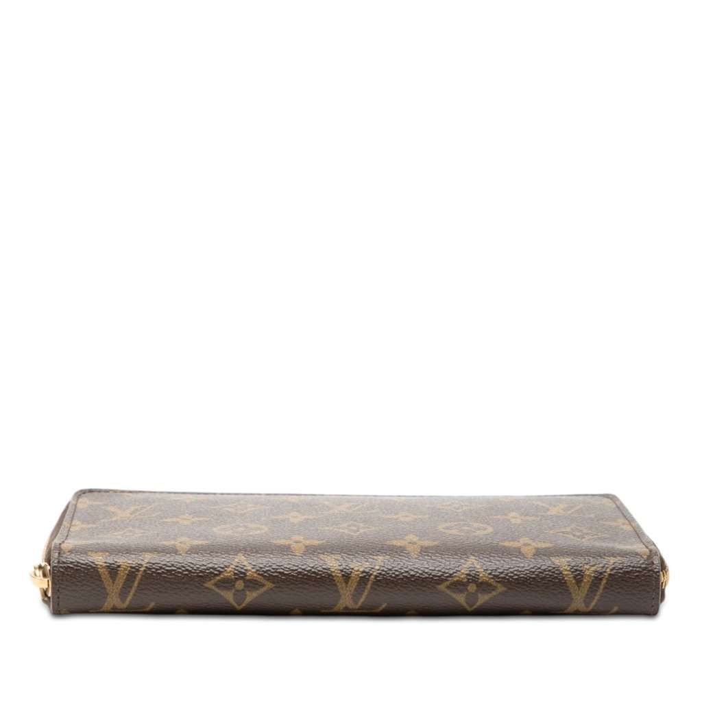 Louis Vuitton Monogram Zippy Organizer Wallet Brown Very good - Inside View