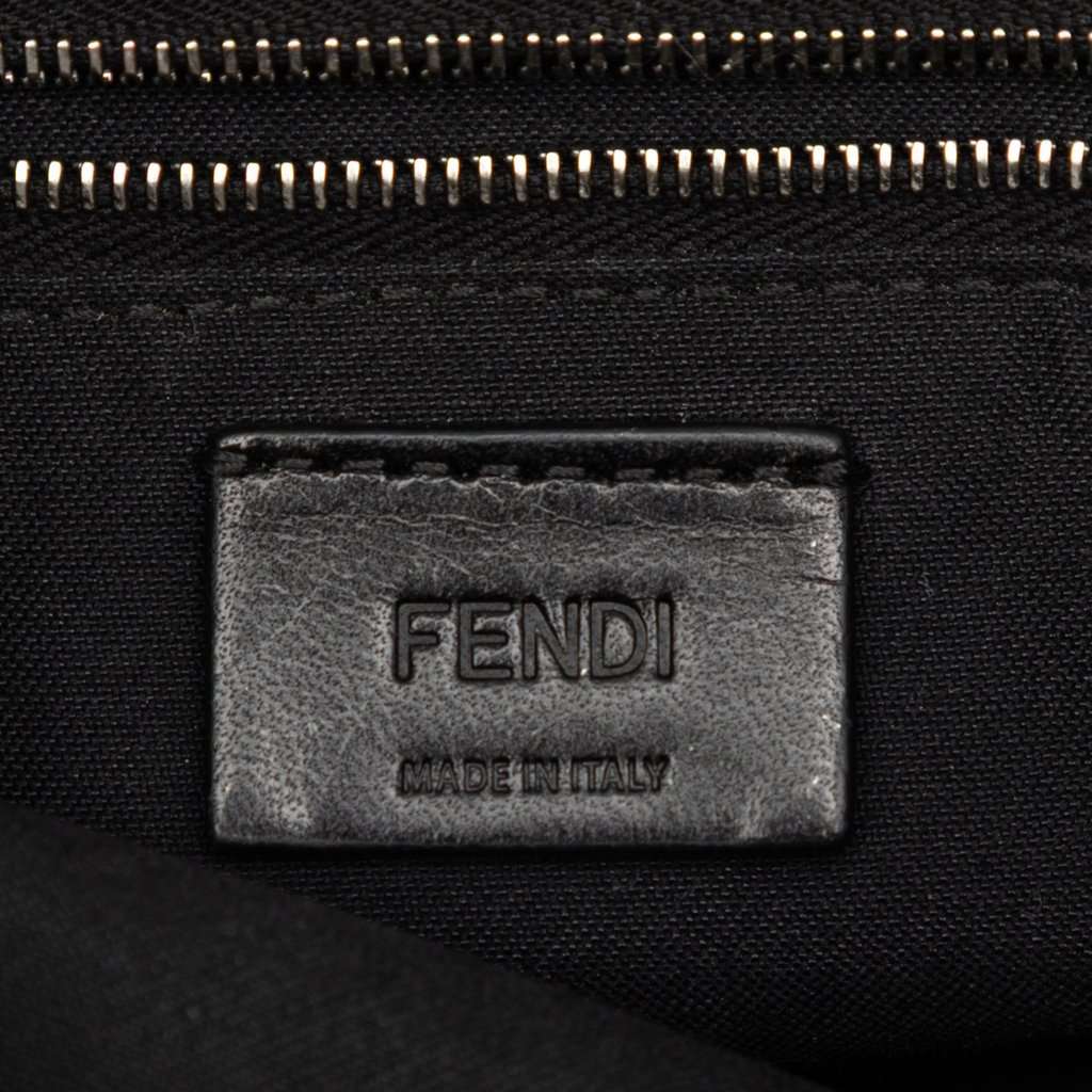 Fendi Zucca Canvas Convertible Baguette Pouch Brown Very good condition - Box View
