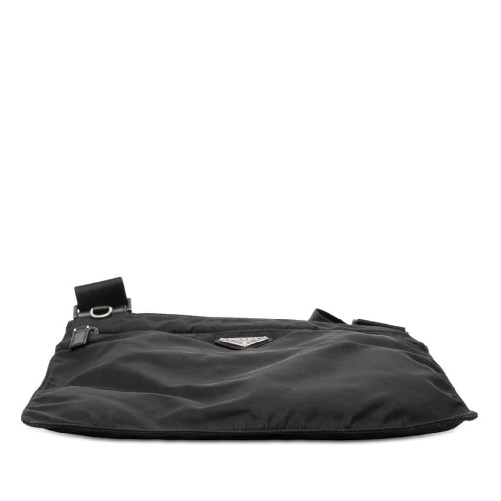 Prada Tessuto Zip Top Crossbody Black Very good condition - Inside View