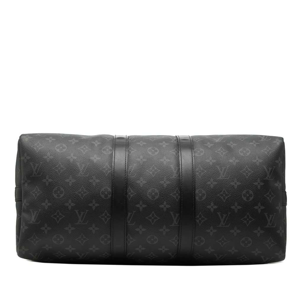 Louis Vuitton Monogram Eclipse Keepall Bandouliere 45 Black Very good condition - Inside View