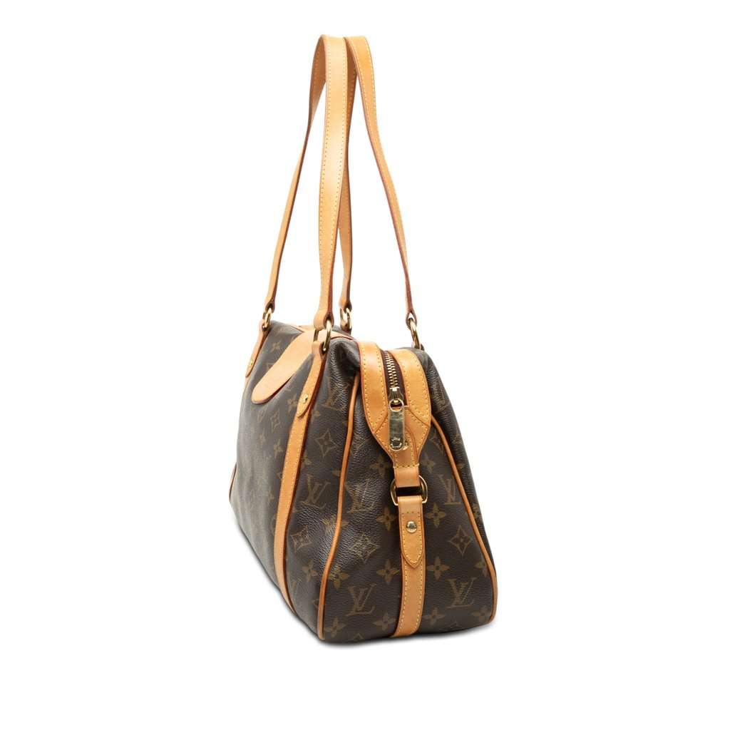 Louis Vuitton Monogram Stresa PM Brown Very good condition - Back View