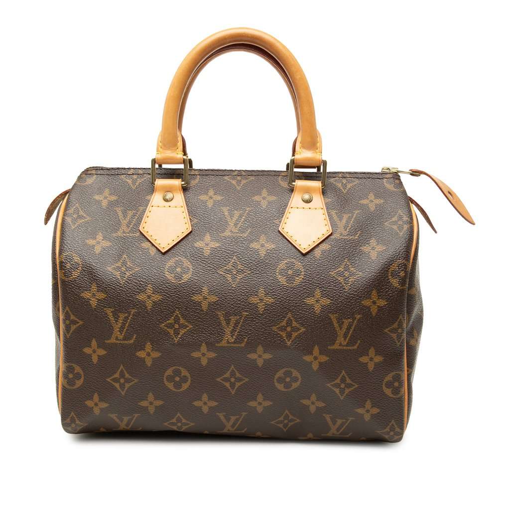 Louis Vuitton Monogram Speedy 25 Brown Very good condition - Front View