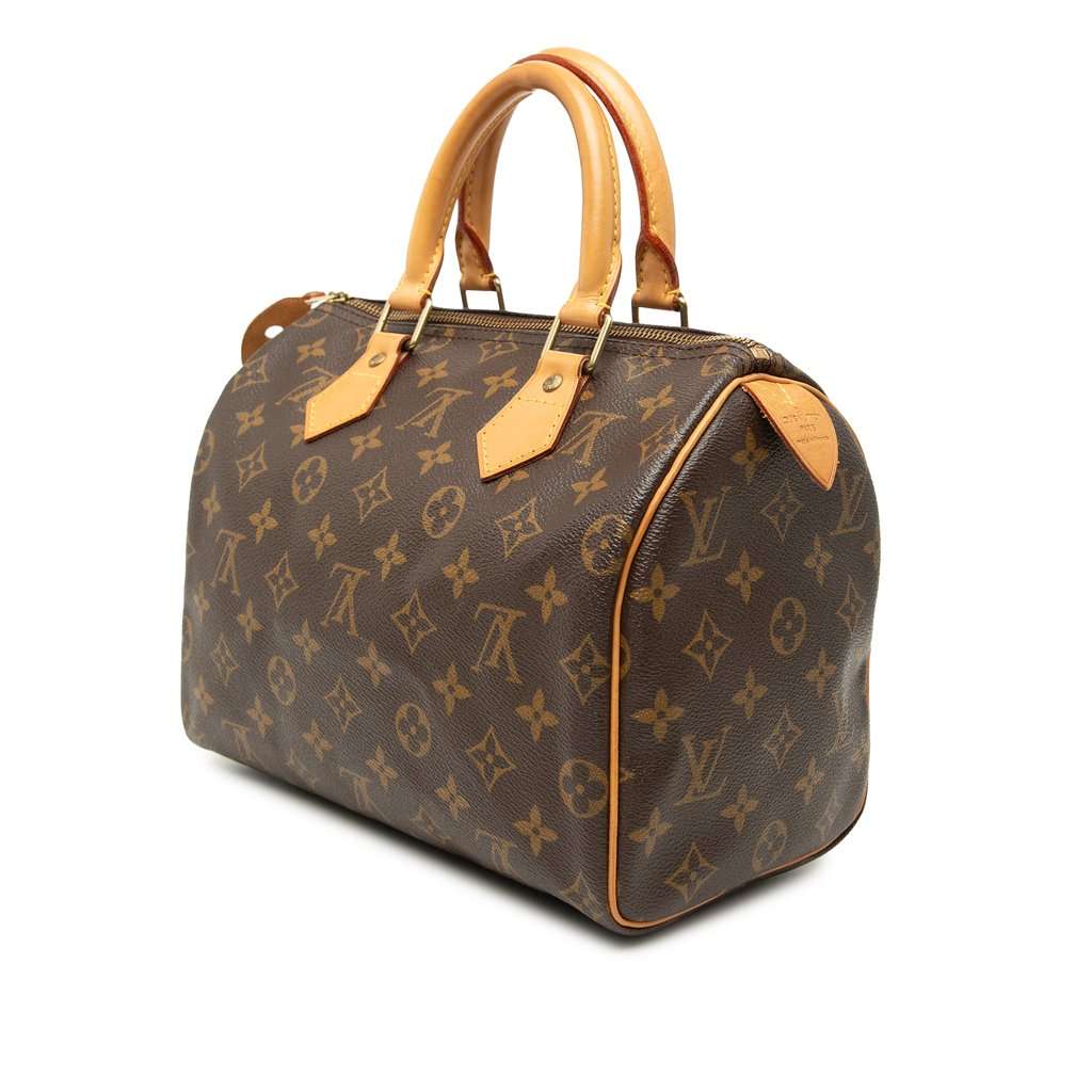 Louis Vuitton Monogram Speedy 25 Brown Very good condition - Back View