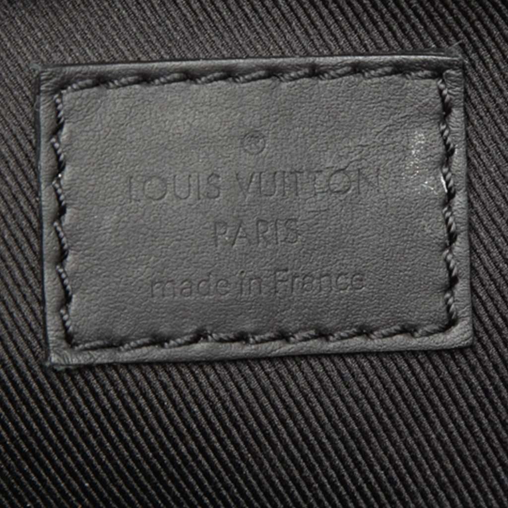 Louis Vuitton Monogram Taurillon Steamer Wearable Wallet Black Leather Very good - Box View
