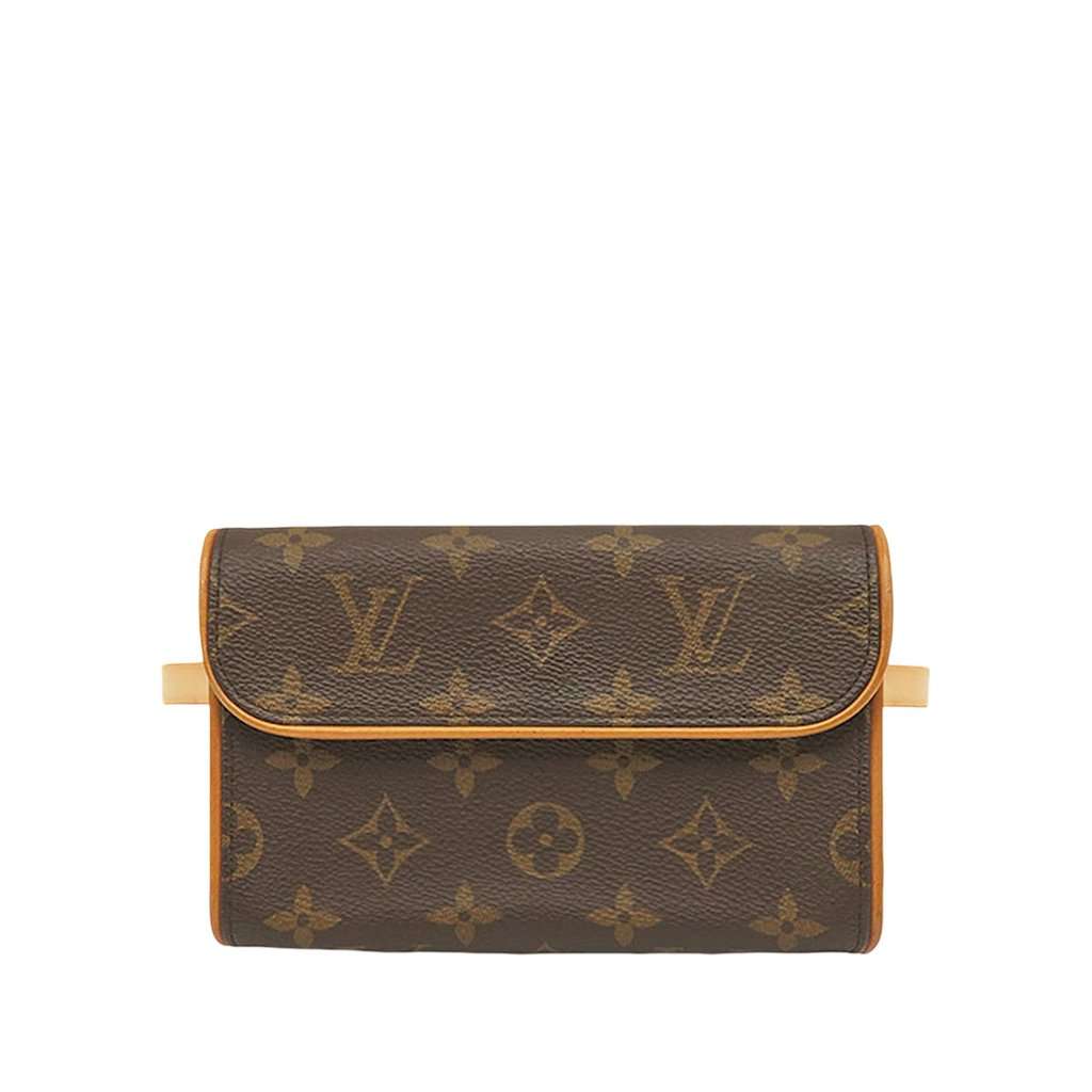 Louis Vuitton Monogram Pochette Florentine Brown Very good condition - Front View