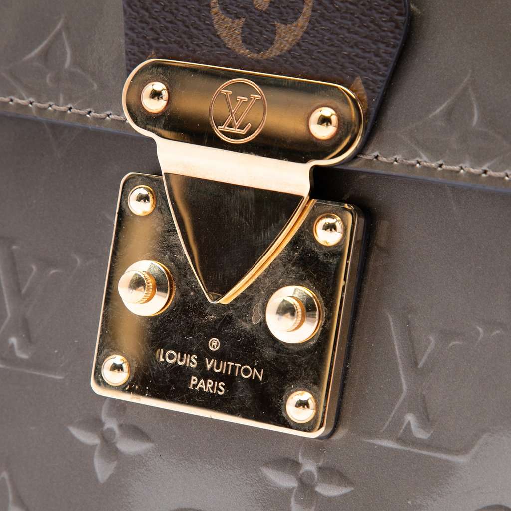 Louis Vuitton Monogram Vernis Spring Street Brown Leather Very good condition - Box View
