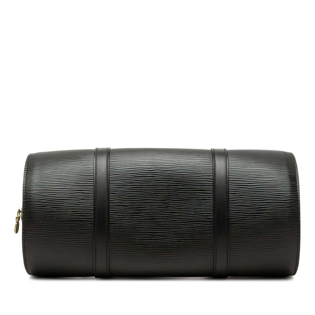 Louis Vuitton Epi Soufflot Black Leather Very good - Inside View