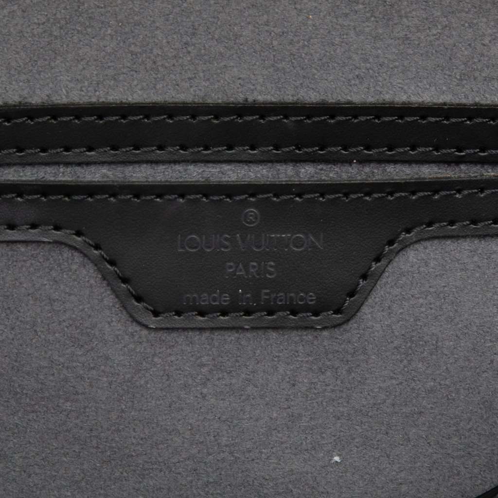 Louis Vuitton Epi Soufflot Black Leather Very good - Box View