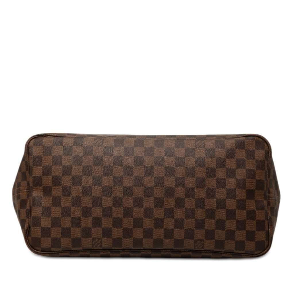 Louis Vuitton Damier Ebene Neverfull GM Brown Good - Inside View
