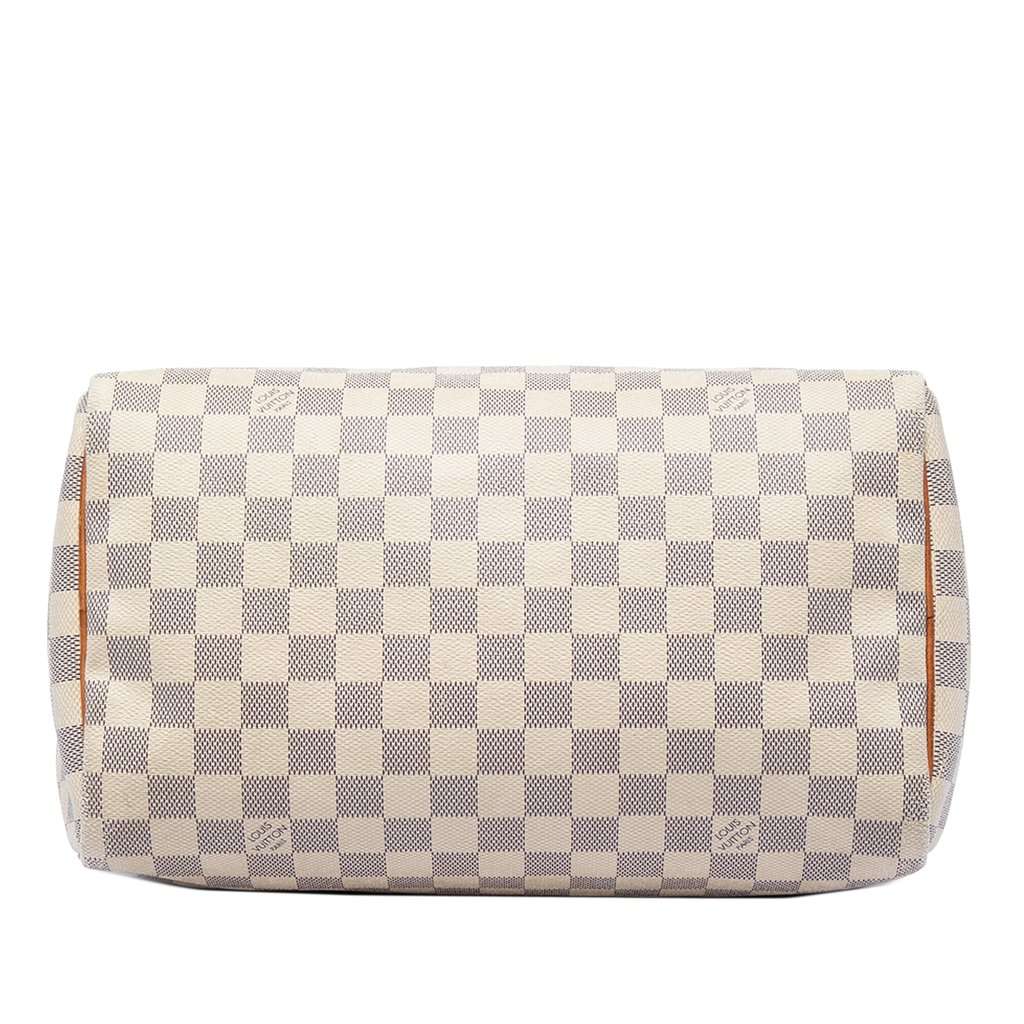Louis Vuitton Damier Azur Speedy 30 White Very good condition - Inside View
