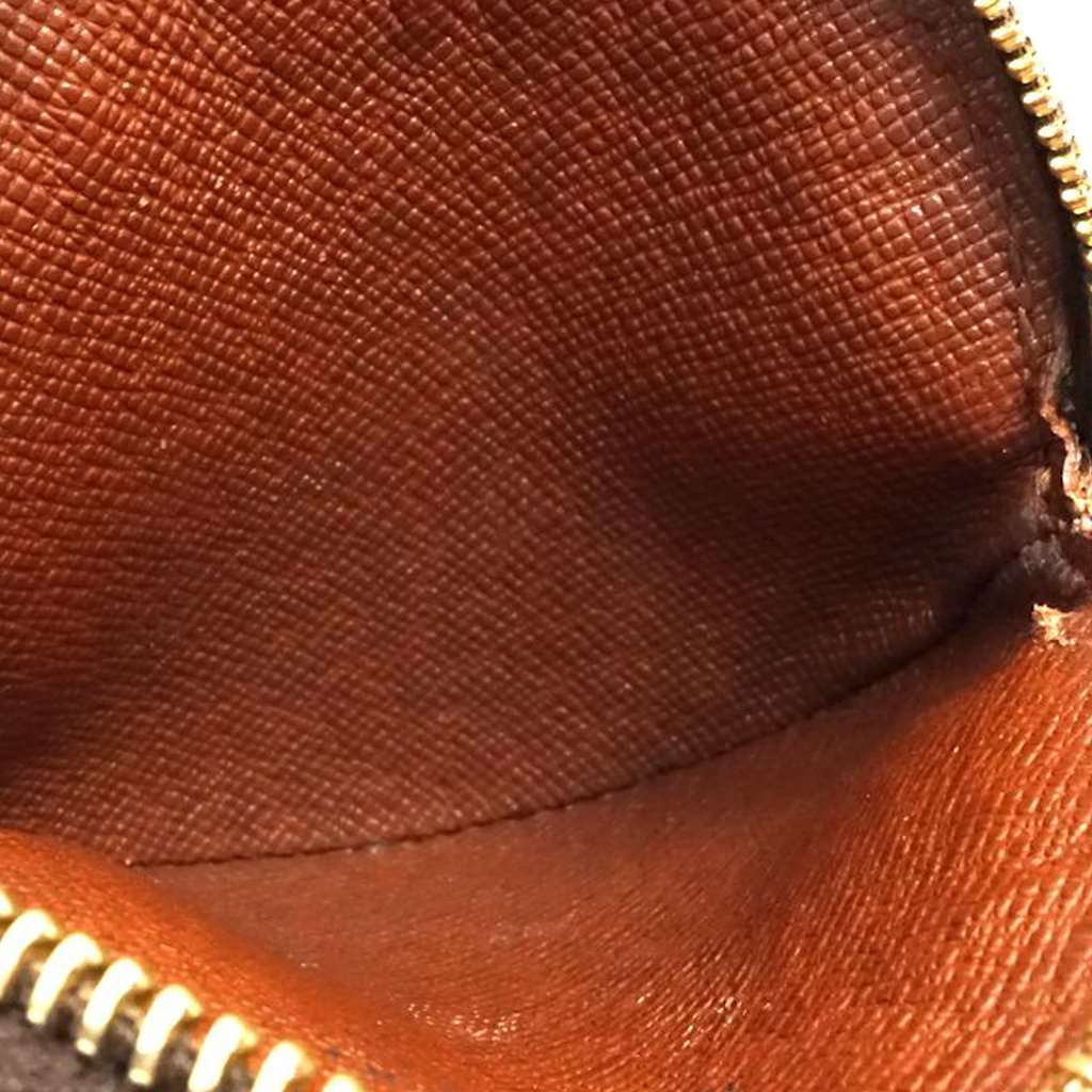 Louis Vuitton Monogram Porte Monnaie Round Coin Purse Brown Very good condition - Inside View