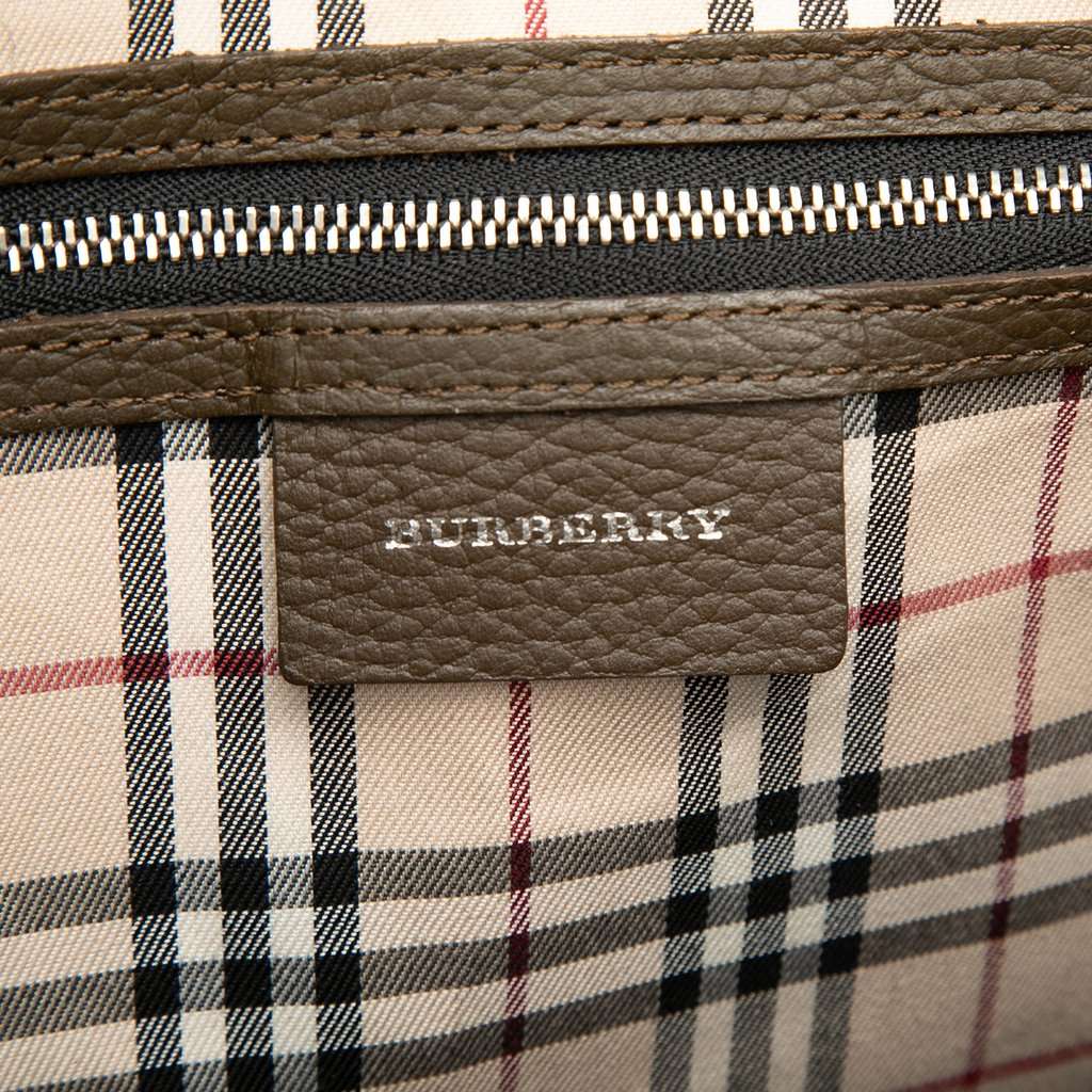 Burberry Leather Crossbody Brown Leather Very good condition - Box View