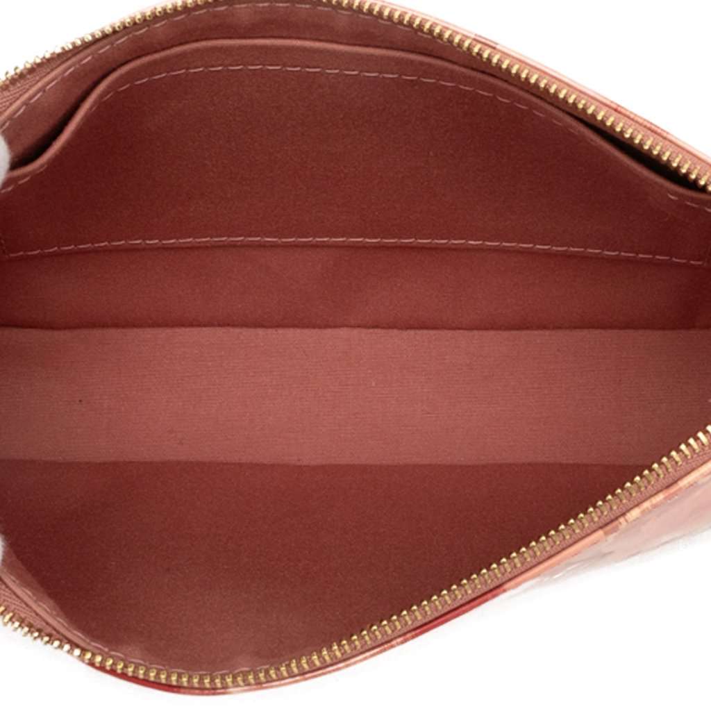 Louis Vuitton Monogram Vernis Ikat Pochette Accessoires Pink Leather Very good - Model View
